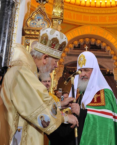 Митрополит Никон принял участие в Патриаршем богослужении в Москве